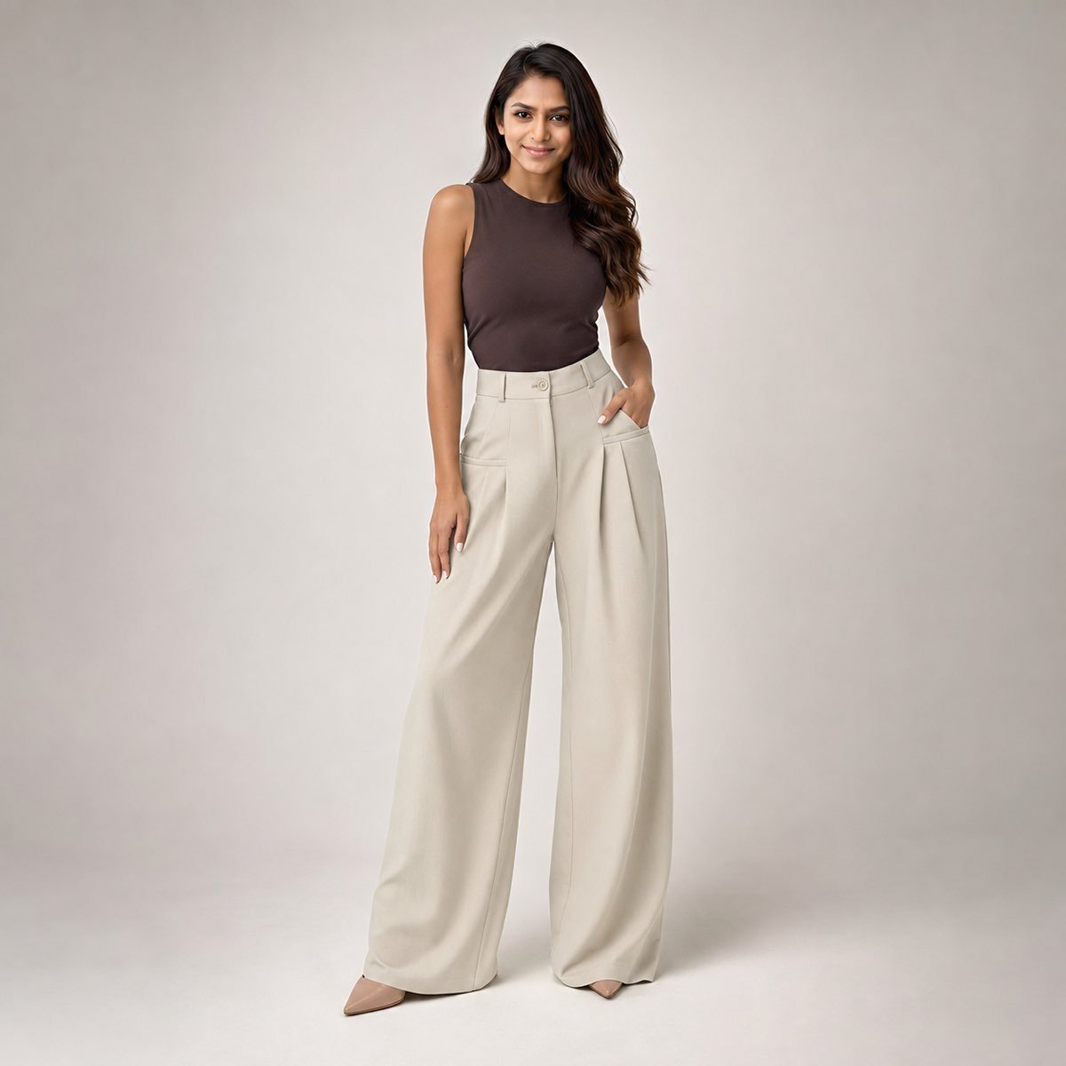 Pantalón Palazzo para Mujer – Eyyo Atelier EYO14604