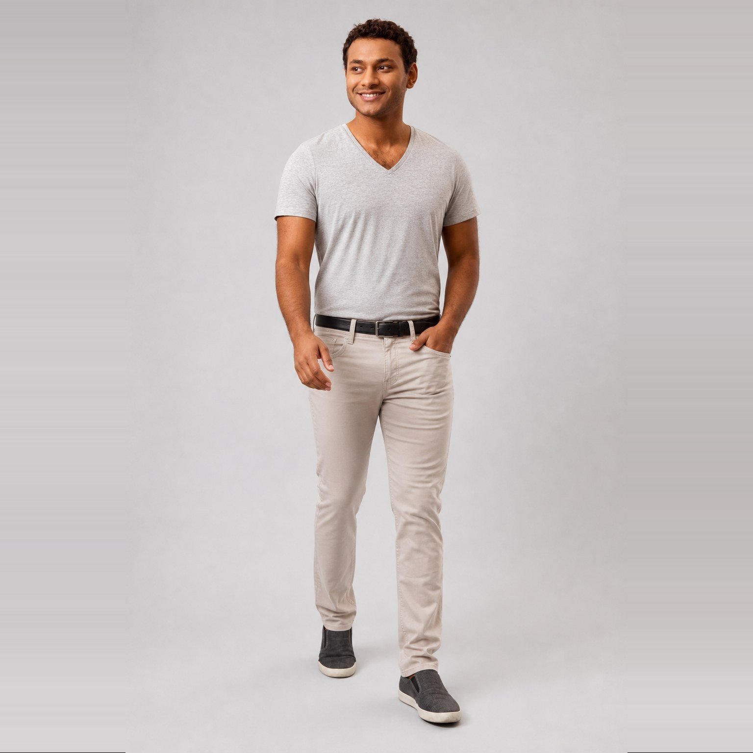 Pantalón Clásico Beige para Hombre – Ragazzi H-1804 - Image 5