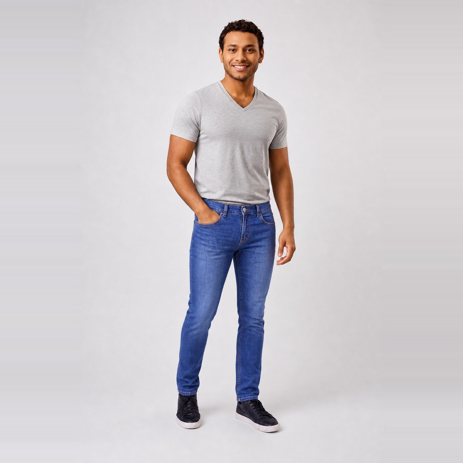 Jean Azul Regular para Hombre – Ragazzi 2403