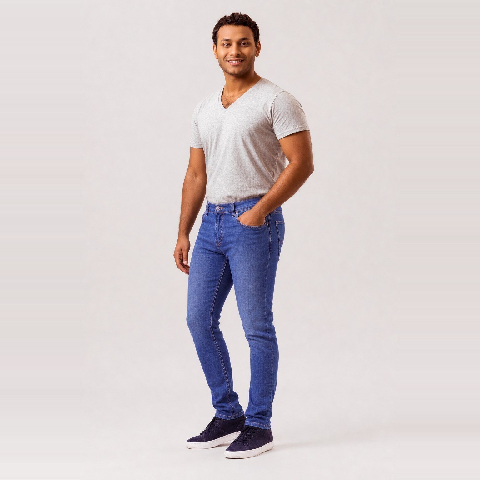 Jean Azul Regular para Hombre – Ragazzi 2403 - Image 3
