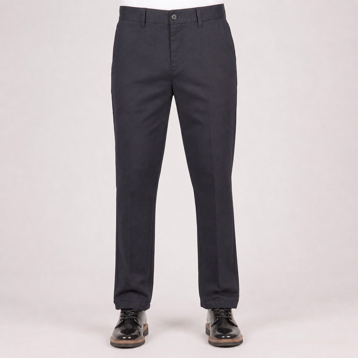 Pantalón Liso Azul Marino para Hombre – Wallat Milano 5009 - Image 2