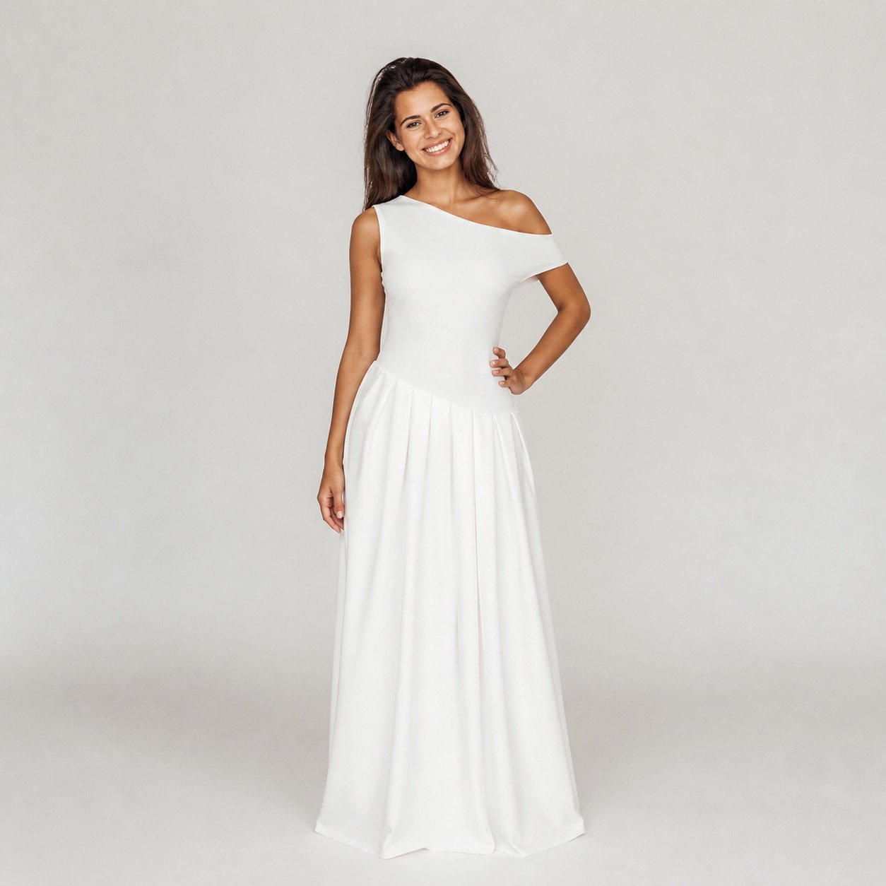 Vestido Plisado Perla para Mujer – Eyyo Atelier EYO14243