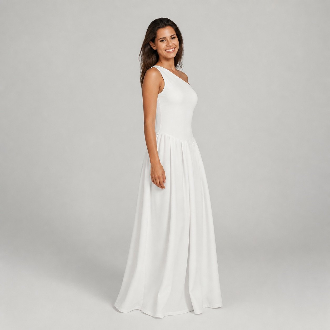 Vestido Plisado Perla para Mujer – Eyyo Atelier EYO14243 - Image 3