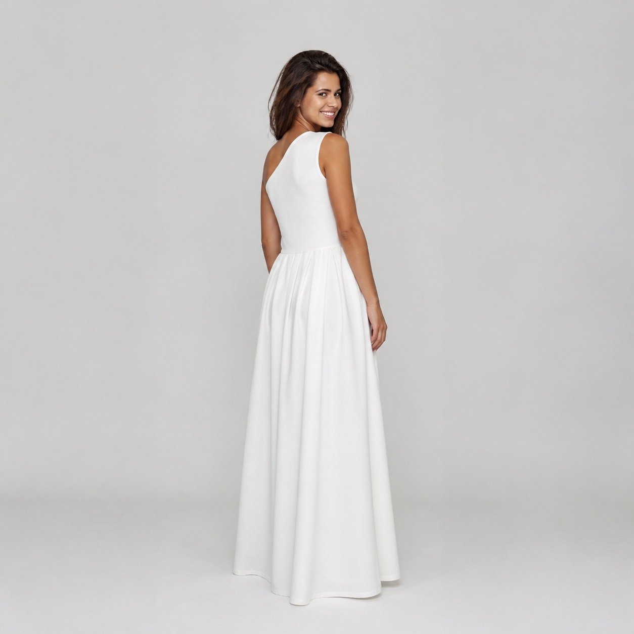 Vestido Plisado Perla para Mujer – Eyyo Atelier EYO14243 - Image 4